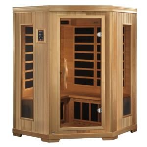 Better Life 3 Person Far Infrared Healthy Living Sauna with 7 Year Warranty Chromotherapy CD Radio with  connection BL 3356