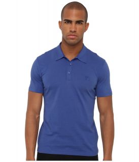 Versace Collection Polo Shirt Mens T Shirt (Blue)
