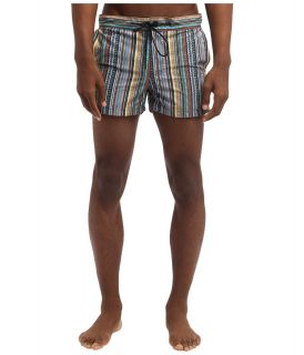 Paul Smith Maharam Stripe Short Slim Swim Short Mens Swimwear (Multi)