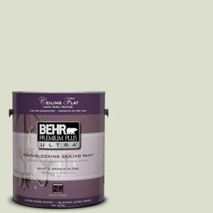 BEHR Premium Plus Ultra 1 gal. #PPU10 15 Ceiling Tinted to Desert Springs Interior Paint 555801