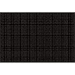 Apache Mills Black 48 in. x 72 in. Commercial Recycled Rubber Outdoor Mat 60 060 9501 4000600