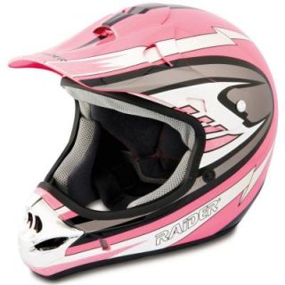Raider X Large Adult Pink MX 3 Helmet 24 236