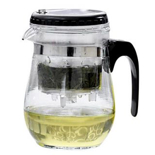 Glass Teapot Flower Tea Set Tea Cups Elegant Cup with 2pcs Double Wall Cups
