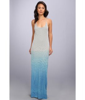 Alternative Apparel Hermosa Maxi Dress Womens Dress (Blue)