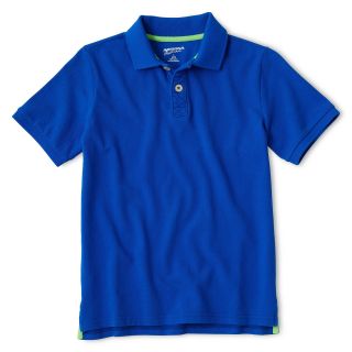 ARIZONA Solid Polo Shirt   Boys 6 18 and Husky, Blue, Boys