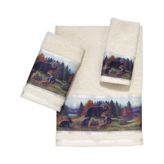 Avanti Black Bear Lodge Bath Towels