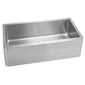 World Imports 33 in. x 17 in. Stainless Steel Apron Front Single Bowl Kitchen Sink BF3317