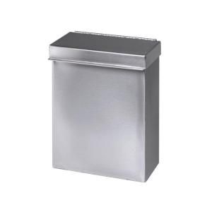 Stainless Solutions Wall Mounted Sanitary Napkin Receptacle in Stainless Steel SNR