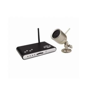 First Alert 4 CH 2GB SD Card Surveillance System with (1) 380 TVL Indoor/Outdoor Wireless Camera A 575