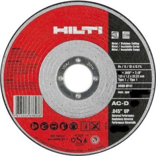 Hilti 7 in. x 1/16 in. x 7/8 in. Cutting Wheel Universal Premium Pack (25 Piece) 436662