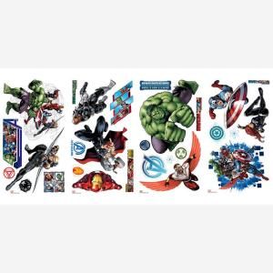 Avenger Assemble Peel and Stick 28 Piece Wall Decals RMK2242SCS