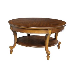 Provence Round Coffee Table, Cinnamon