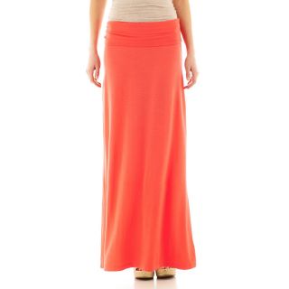 ARIZONA Fold Over Maxi Skirt, Electric Sunset
