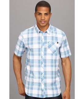 ONeill Archie S/S Woven Mens Short Sleeve Button Up (Blue)