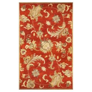 Kas Rugs Modern Traditions Rust 8 ft. x 11 ft. Area Rug DISCONTINUED KAS48158X11