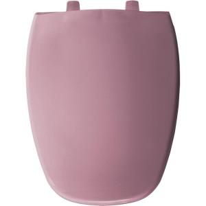 BEMIS Elongated Closed Front Toilet Seat in Dusty Rose 124 0205 303
