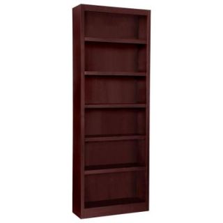 Concepts In Wood Midas Single Wide 6 Shelf Cherry Bookcase MI3084 C