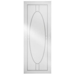 Delta 48 in. Sliding Shower Door Glass Panel in Varini SDGS048 CLV R