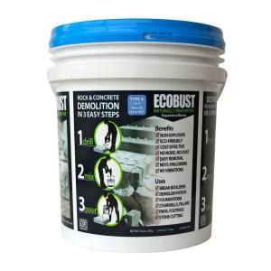 ECOBUST Concrete Cutting and Rock Breaking Non Combustive Demolition Agent. Type 4 44 lb. (23F   41F) EB444