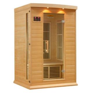 Better Life 2 Person Carbon Infrared Sauna with Chromotherapy Lighting and Radio BL 206