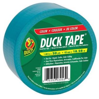 Duck 1.88 in. x 20 yds. Aqua Duct Tape 1017794