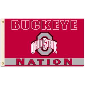 BSI Products NCAA 3 ft. x 5 ft. Ohio State Flag 95655