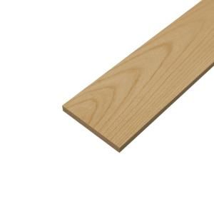 Sure Wood Forest Products 1 in. x 8 in. x 8 ft. S4S Red Oak Board OAK 1X8X8 3PL