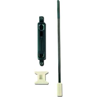 Global Door Controls 10 in. Flush Bolt with 1/8 in. Offset in Duronotic TH1100 FB1 DU