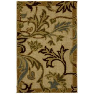 Mohawk Lancaster Neutral 1 ft. 8 in. x 2 ft. 10 in. Accent Rug 320362