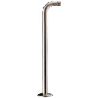 Danze 15 in. Right Angle Shower Arm with Flange in Brushed Nickel D481027BN