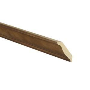 Home Decorators Collection 96x0.75x0.25 in. Angle Crown Molding in Cabernet BM8 CB