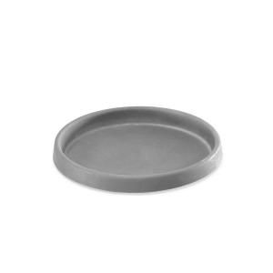 dotchi 11 in. Anthracite Standard Saucer B99911S192DS