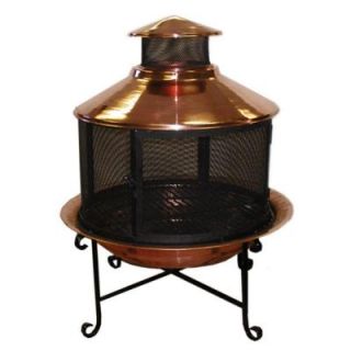 Solid Copper Small New Chiminea Combo M91017