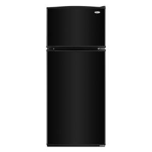 Whirlpool 17.6 cu. ft. Top Freezer Refrigerator in Black W8RXNGMBB