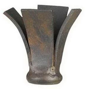 CAL Lighting 1.5 in. Brown Fence Metal Cast Lamp Finial FA 5044A