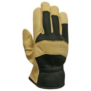 Firm Grip Large Grain Leather with Mesh Back Glove 5103 06