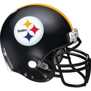 Fathead 57 in. x 51 in. Pittsburgh Steelers Helmet Wall Decal FH11 10025