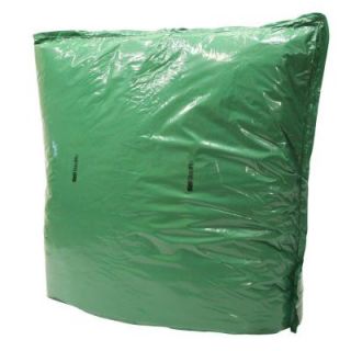 Dekorra 60 in. L x 48 in. H Large Fiberglass Encapsulated Green Plastic Insulation Pouch 604 GN