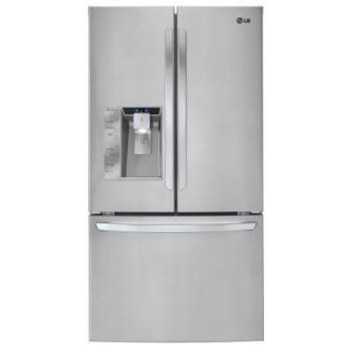 LG Electronics 32.5 cu. ft. French Door Refrigerator in Stainless Steel LFX33975ST