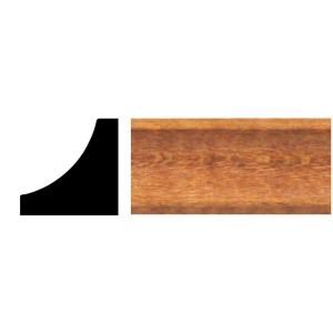 3/4 in. x 3/4 in. x 8 ft. Hardwood Stained Cherry Cove Moulding 506ST