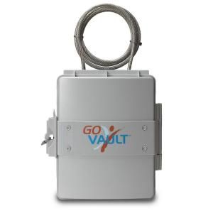 Go Vault Personal Portable Safe Silver GV1001