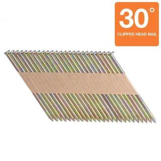 Grip Rite 2 in. x 0.113 Paper Exterior Galvanized Ring Shank Framing Nails 2500 per Box GRSP6DRHG