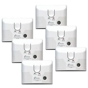 Kidde Plug In CO Alarm with Digital Display and Battery Back Up (6 Pack) KN COB LCB A