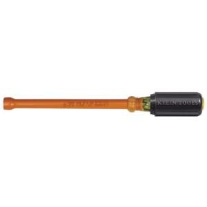 Klein Tools 5/16 in. Insulated Cushion Grip, Hollow Shaft Nut Driver 646 5/16 INS