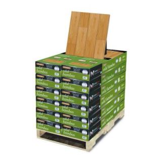 Home Legend Horizontal Toast 5/8 in. Thick x 3 3/4 in. Wide x 37 3/4 in. Length Solid Bamboo Flooring (283.08 sq.ft. / pallet) BAFL24TO 12