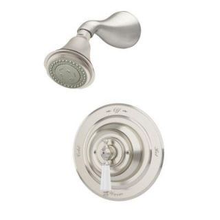 Carrington 1 Handle Shower Faucet in Satin Nickel 4401 STN