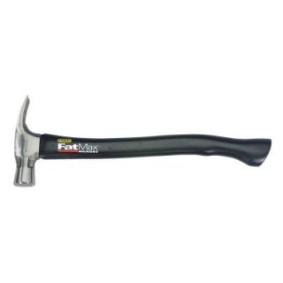 Stanley FatMax 22 oz. Hickory Axe Handle Checkered Face Framing Hammer 51 402