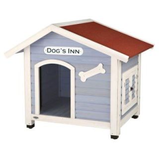 TRIXIE Dogs Inn Dog House in Blue/White 39513