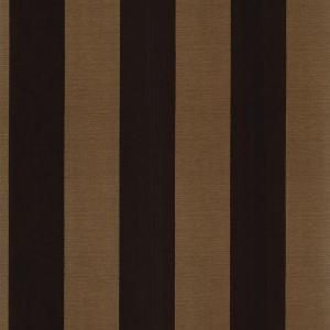 The Wallpaper Company 8 in. x 10 in. Black and Brown Venetian Silk Stripe Wallpaper Sample WC1283170S