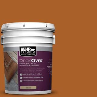 BEHR Premium DeckOver 5 gal. #SC 533 Cedar Naturaltone Wood and Concrete Paint 500005